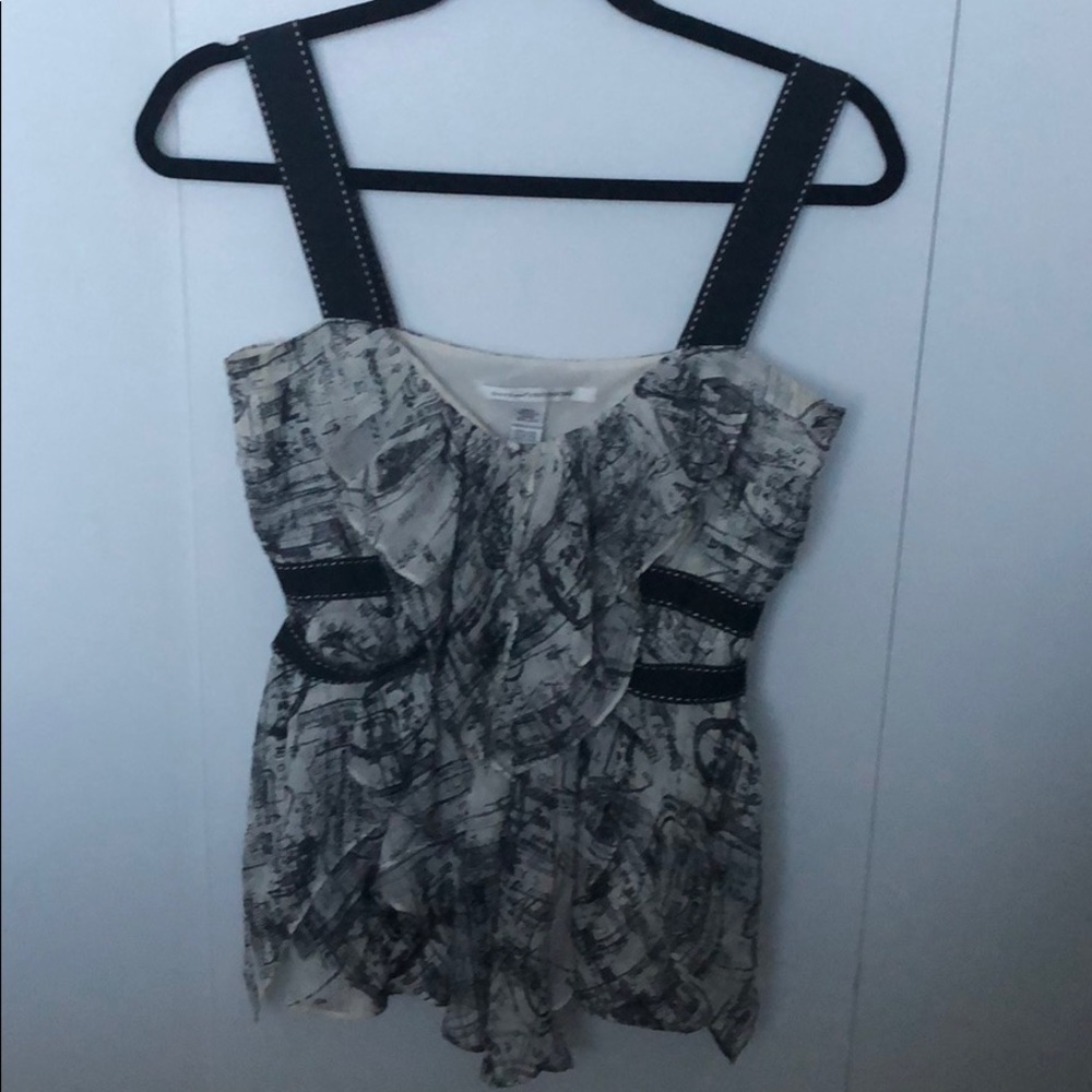 DVF silk top